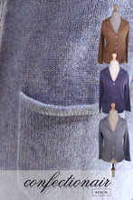 Laden Sie das Bild in den Galerie-Viewer, 100% Kaschmir Damen Cardigan Miora Cashmere Strickjacke
