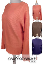 Laden Sie das Bild in den Galerie-Viewer, 100% Kaschmir Kuschel Damen Pullover Mahera Cashmere U-Boot
