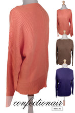 Laden Sie das Bild in den Galerie-Viewer, 100% Kaschmir Kuschel Damen Pullover Mahera Cashmere U-Boot