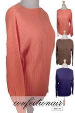 Laden Sie das Bild in den Galerie-Viewer, 100% Kaschmir Kuschel Damen Pullover Mahera Cashmere U-Boot