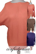 Laden Sie das Bild in den Galerie-Viewer, 100% Kaschmir Kuschel Damen Pullover Mahera Cashmere U-Boot