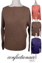 Laden Sie das Bild in den Galerie-Viewer, 100% Kaschmir Kuschel Damen Pullover Mahera Cashmere U-Boot