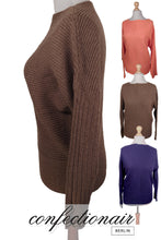 Laden Sie das Bild in den Galerie-Viewer, 100% Kaschmir Kuschel Damen Pullover Mahera Cashmere U-Boot
