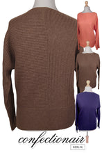 Laden Sie das Bild in den Galerie-Viewer, 100% Kaschmir Kuschel Damen Pullover Mahera Cashmere U-Boot