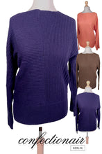 Laden Sie das Bild in den Galerie-Viewer, 100% Kaschmir Kuschel Damen Pullover Mahera Cashmere U-Boot