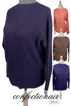 Laden Sie das Bild in den Galerie-Viewer, 100% Kaschmir Kuschel Damen Pullover Mahera Cashmere U-Boot