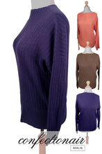 Laden Sie das Bild in den Galerie-Viewer, 100% Kaschmir Kuschel Damen Pullover Mahera Cashmere U-Boot