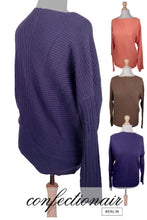 Laden Sie das Bild in den Galerie-Viewer, 100% Kaschmir Kuschel Damen Pullover Mahera Cashmere U-Boot