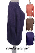 Laden Sie das Bild in den Galerie-Viewer, 100% Kaschmir Kuschel Damen Pullover Mahera Cashmere U-Boot