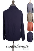 Laden Sie das Bild in den Galerie-Viewer, 100% Kaschmir Damenpullover Kintana Cashmere Wasserfallkragen