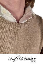 Laden Sie das Bild in den Galerie-Viewer, 100% Kaschmir Pullover Herren grau +Farben "Made in Italy" - Confectionair Berlin
