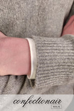 Laden Sie das Bild in den Galerie-Viewer, 100% Kaschmir Pullover Herren grau +Farben "Made in Italy" - Confectionair Berlin