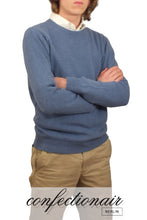 Laden Sie das Bild in den Galerie-Viewer, 100% Kaschmir Pullover Herren braun +Farben "Made in Italy" - Confectionair Berlin