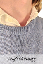 Laden Sie das Bild in den Galerie-Viewer, 100% Kaschmir Pullover Herren braun +Farben "Made in Italy" - Confectionair Berlin