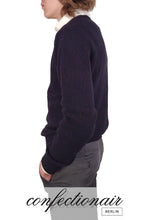 Laden Sie das Bild in den Galerie-Viewer, 100% Kaschmir Pullover Herren braun +Farben "Made in Italy" - Confectionair Berlin