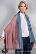 Laden Sie das Bild in den Galerie-Viewer, Winter 30% Kaschmir Schal Damen z.B. schwarz/hellgrau * Confectionair (92)
