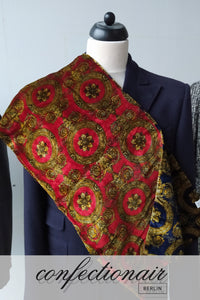 Nicki Seidenschal Herrenschal Schal Luxus Doppellagig - Made in Italy - Confectionair