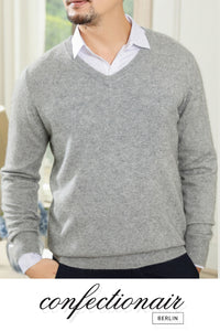 45% Kaschmir Pullover Herren schwarz +Farben Wolle Cashmere ! Confectionair Berlin